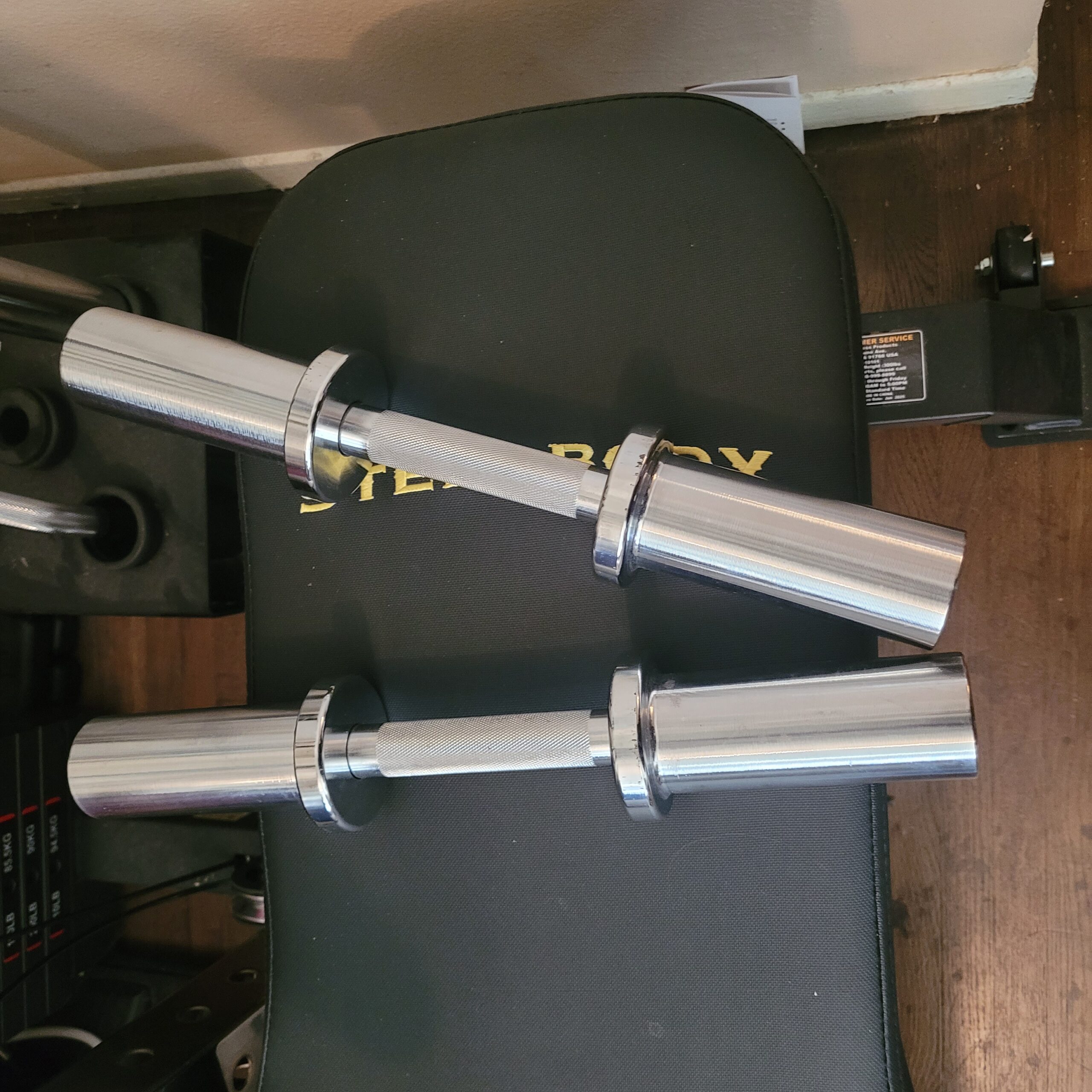 AboveGenius Olympic Dumbbell Handles